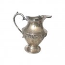 Vintage Grapes Water Wine Pitcher Jug Silver Plated Over Copper 8" Canada