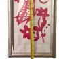 Vintage Pink Butterfly & Roses Collage Art Poster Framed Wall Mounted