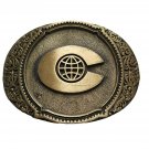 Vintage O.C Tanner Solid Brass Company Belt Buckle 1981 Oval Vintage O.C Tanner Solid Brass Company Belt Buckle 1981 Oval