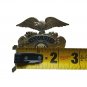 Blackinton Security Officer Cap Badge Pin Silver Tone Blue Enamel Eagle