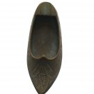 Antique Goel Ashtray India Solid Brass Handcrafted Inlay Engraved Shoe Shape Antique Goel Ashtray India Solid Brass Handcrafted Inlay Engraved Shoe Shape