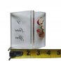 Bircraft I Love You Plaque Red Rose Lucite Handmade Indiana Vintage