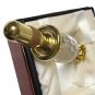 Hans Turnwald Signature Collection Wine Bottle Stopper Cork Pineapple Gold