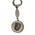 United States Liberty Half Dollar 1966 personalized Key chain Silver Tone United States Liberty Half Dollar 1966 personalized Key chain Silver Tone