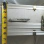 Hakuba Photo Hard Carrying Case ,Large Gray Metal w Keys Sanyio Photo Japan