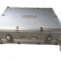 Hakuba Photo Hard Carrying Case ,Large Gray Metal w Keys Sanyio Photo Japan