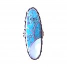 Vintage Navajo Turquoise Ring Sterling Silver 925 Mother of Pearl Native Sz 7.25 Vintage Navajo Turquoise Ring Sterling Silver 925 Mother of Pearl Native Sz 7.25