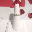 Silver Tone Dainty Band Ring Size 7 Man Women Unisex Signed Silver Tone Dainty Band Ring Size 7 Man Women Unisex Signed