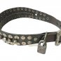 Uno de 50 Necklace Jewelry Brown Leather Chocker Buckle Unisex Men's Women's