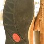 Vintage Light Men`s Loafers Dress Shoes Genuine Leather Suede Medium Brown 43 Eu