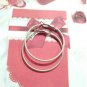 Vintage Silver Plated Hoop Earrings Lightweight