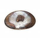 Irvine Jachens Inc Navajo Belt Buckle Horse Head Sterling Silver Copper Vintage Irvine Jachens Inc Navajo Belt Buckle Horse Head Sterling Silver Copper Vintage