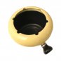 Vintage Midcentury Modern Yellow Enamel Fondue Pot Fondue Pot