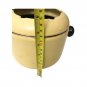 Vintage Midcentury Modern Yellow Enamel Fondue Pot Fondue Pot