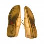 Vintage Light Men`s Oxford Dress Shoes Beige Cream Genuine Leather Lace Up 43 Eu