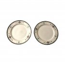 Studio Nova Andirondack Set Of 2 Dinner Plates Round White Porcelain Mexican Studio Nova Andirondack Set Of 2 Dinner Plates Round White Porcelain Mexican