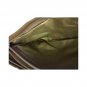 Vintage Tano Quilted Clutch Bag Purse Handbag Genuine Leather Brown Taupe