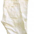 Calvin Klein Jeans Men`s White Jeans Denim Pants Slim Straight W34 L32 Calvin Klein Jeans Men`s White Jeans Denim Pants Slim Straight W34 L32