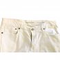 Calvin Klein Jeans Men`s White Jeans Denim Pants Slim Straight W34 L32