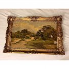 'In Epping Forest' G.Peal Antique Landscape Painting Oil On Canvas England 1875 'In Epping Forest' G.Peal Antique Landscape Painting Oil On Canvas England 1875