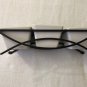 Modern White Hors D'oeuvres Tray With Holder Porcelain 3 Pcs