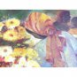 Roger San Miguel Flores Expressionist Painting Of Ladies Oil On Canvas 1960s
