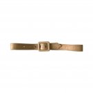 Women`s Belt Beige Cream Tan Square Belt Women`s Belt Beige Cream Tan Square Belt
