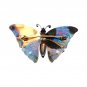Faberg&Atilde;&copy; Victor Mayer European Cut Diamonds 18K Yellow Gold Butterfly Brooch
