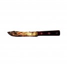 Vintage Stainless Steel Steak BBQ Knife Black Handle Kitchen Cutlery Vintage Stainless Steel Steak BBQ Knife Black Handle Kitchen Cutlery