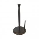 Vintage Brown Solid Wood Paper Towel Holder Single Handled Freestanding Vintage Brown Solid Wood Paper Towel Holder Single Handled Freestanding