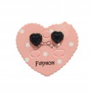 Faceted Acrylic Black Heart Stud Earrings Dainty Fashion Jewelry Gift Women Men Faceted Acrylic Black Heart Stud Earrings Dainty Fashion Jewelry Gift Women Men