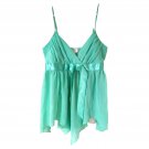 Fredericks of Hollywood sleep lingerie sleeveless light green sleep shirt L Fredericks of Hollywood sleep lingerie sleeveless light green sleep shirt L