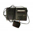 ZX Portable AM/FM Radio Model 473339 with Plug-In Adaptor