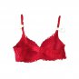 Hush intimates red lace push up bra 36 C lingerie