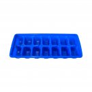 Lot Set of 3 Stacking Ice Cube Trays Plastic 1 Blue & 2 White Lot Set of 3 Stacking Ice Cube Trays Plastic 1 Blue & 2 White