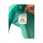 Beautees Women`s Shirt Button-Up 3/4 Sleeve Green Black M fits (XS)