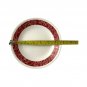Corelle Vitrelle Serving Plate Soup Deep Dish White Red Rim