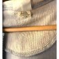 Silver Wear Petite M Women`s Hoodie Zipper Up Long Sleeve Light Blue Cotton