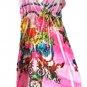 Ocean Breeze Pink Women's Sleeveless Mini Dress Tunic Size S Small