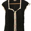 Clockhouse Women`s T-shirt Short Sleeve Black Size M Clockhouse Women`s T-shirt Short Sleeve Black Size M