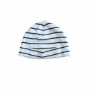 Gerber baby boy Infant beige blue strap cap beanie hat 0-6 m Gerber baby boy Infant beige blue strap cap beanie hat 0-6 m