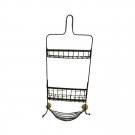 Shower Caddy Holder Organizer For Bathroom Chrome Black Hanging Shower Caddy Holder Organizer For Bathroom Chrome Black Hanging