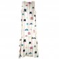 White Butterflies Maxi Dress with Pockets Size L Sleeveless