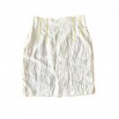 ESCADA by Margaretha Ley 100% linen white pensil skirt Germany size 34 EU XS ESCADA by Margaretha Ley 100% linen white pensil skirt Germany size 34 EU XS