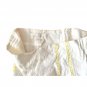 ESCADA by Margaretha Ley 100% linen white pensil skirt Germany size 34 EU XS