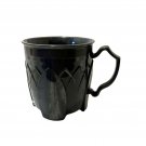 Vintage Mug With Handle Black Plastic Coffee Tea Cup Vintage Mug With Handle Black Plastic Coffee Tea Cup