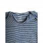 Carter's 6 M infant baby boy bodysuit dark blue with white straps short sleeve