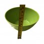 Deep Serving Bowl Lime Green Round Plastic