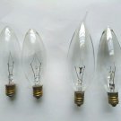 4 Four Candelabra Base (E12) 130 120Watt Old Fashioned Lightbulbs Lot