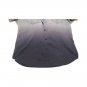 Chalc Men's Shirt Blue Grey XL Long Sleeve Button-Up Cotton Blend